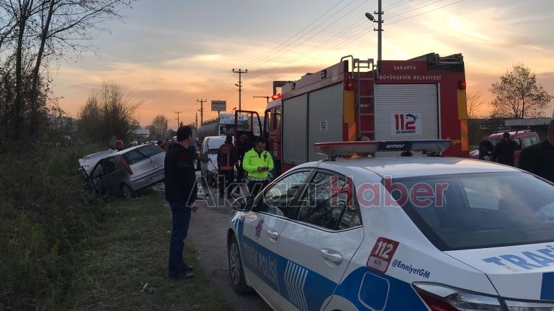 Kafa kafaya çarpıştılar 3'ü çocuk 6 yaralı