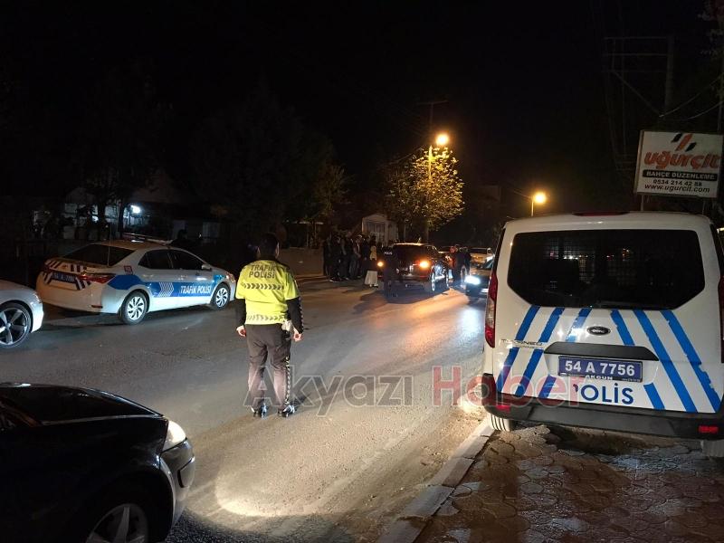 Cip ile otomobil çarpıştı