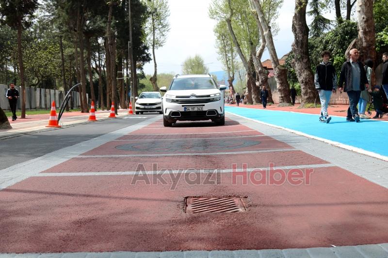 Çark Caddesi trafiğe açıldı