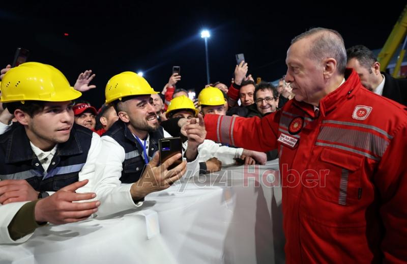 Cumhurbaşkanı Erdoğan'dan doğalgaz müjdesi