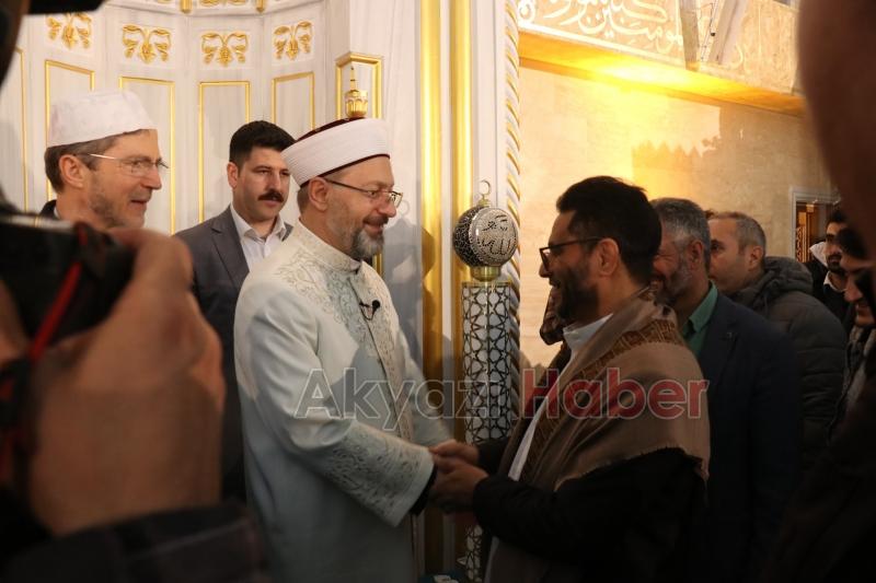 Sakarya’da bayram namazı kıldırdı