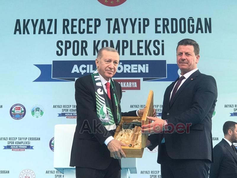Cumhurbaşkanı Erdoğan Akyazı'da