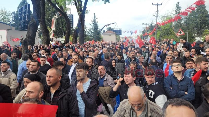 Cumhurbaşkanı Erdoğan Akyazı'da