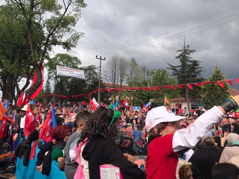 Cumhurbaşkanı Erdoğan Akyazı'da