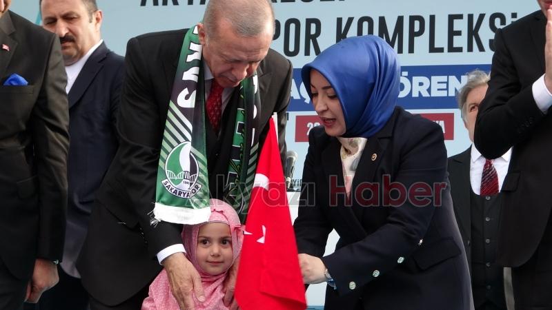 Cumhurbaşkanı Erdoğan Akyazı'da