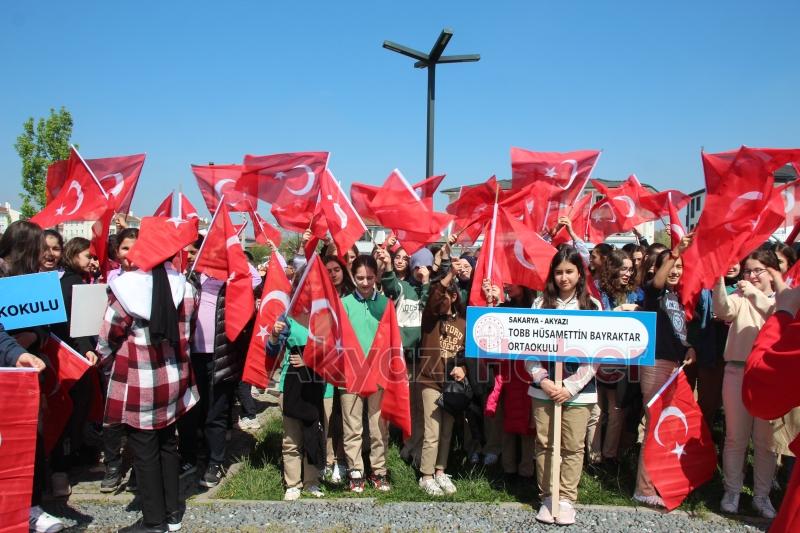 Akyazı'da 23 Nisan coşkuyla kutlandı