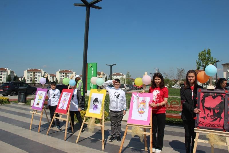 Akyazı'da 23 Nisan coşkuyla kutlandı