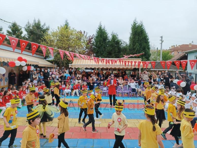 Akyazı Cumhuriyet Anaokulu'nda 23 Nisan kutlandı