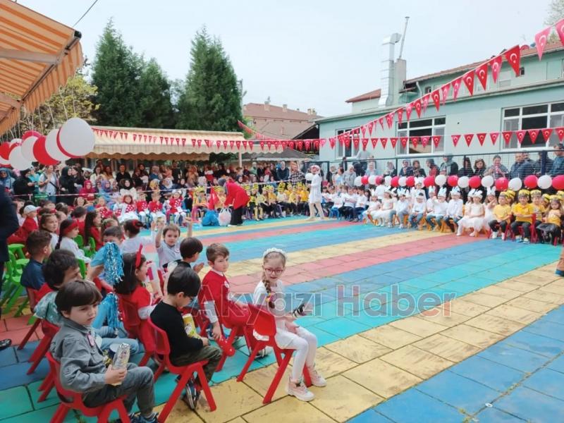 Akyazı Cumhuriyet Anaokulu'nda 23 Nisan kutlandı