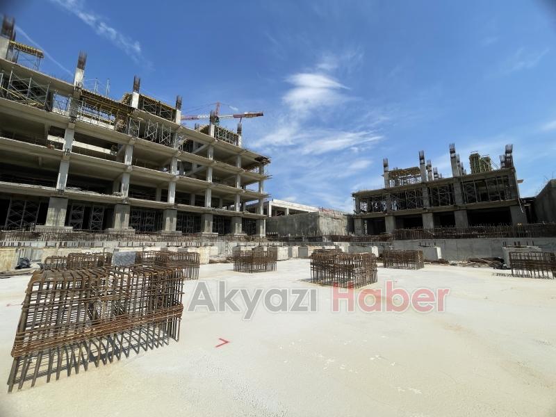 Sakarya Şehir Hastanesi inşaatı yüzde 40’a ulaştı