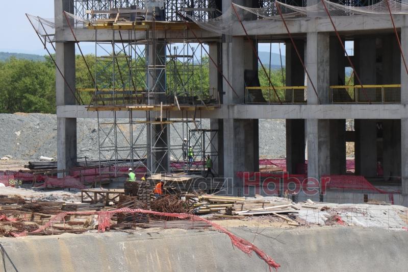 Sakarya Şehir Hastanesi inşaatı yüzde 40’a ulaştı