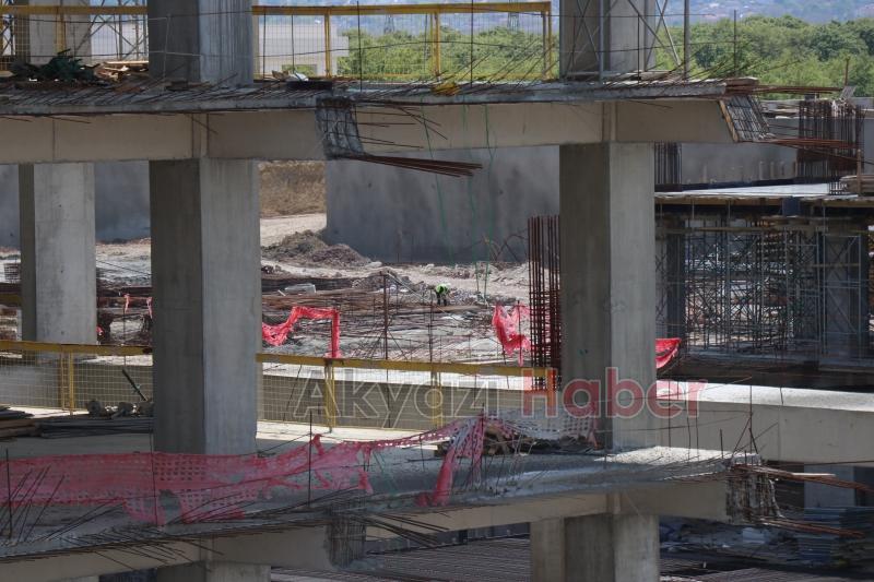 Sakarya Şehir Hastanesi inşaatı yüzde 40’a ulaştı