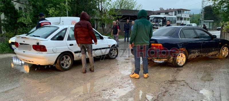 Kazaya neden olup kaçtı iddiası