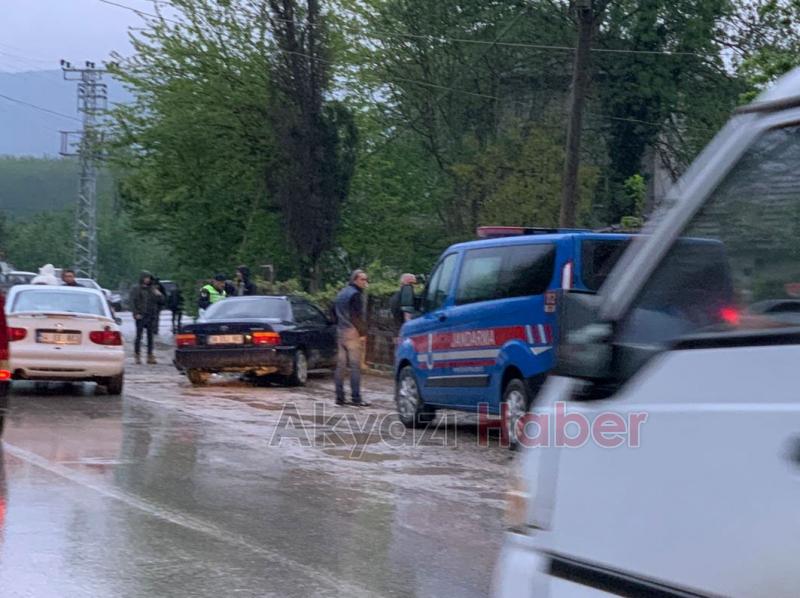 Kazaya neden olup kaçtı iddiası