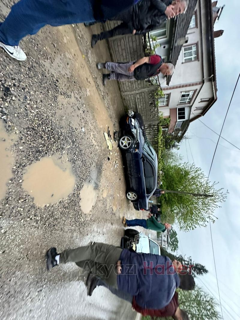 Kazaya neden olup kaçtı iddiası