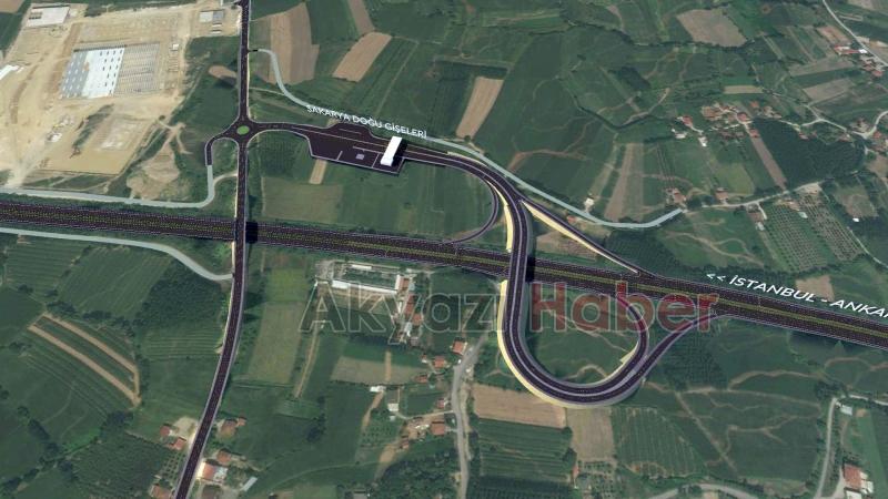 Yeni otoyol girişi ve duble yolun temeli atılıyor