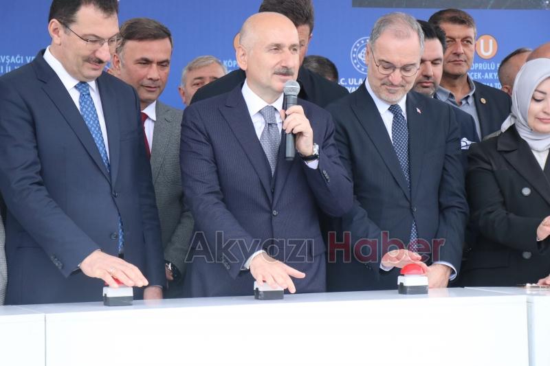 Karapürçek-Akyazı karayolunun temeli atıldı