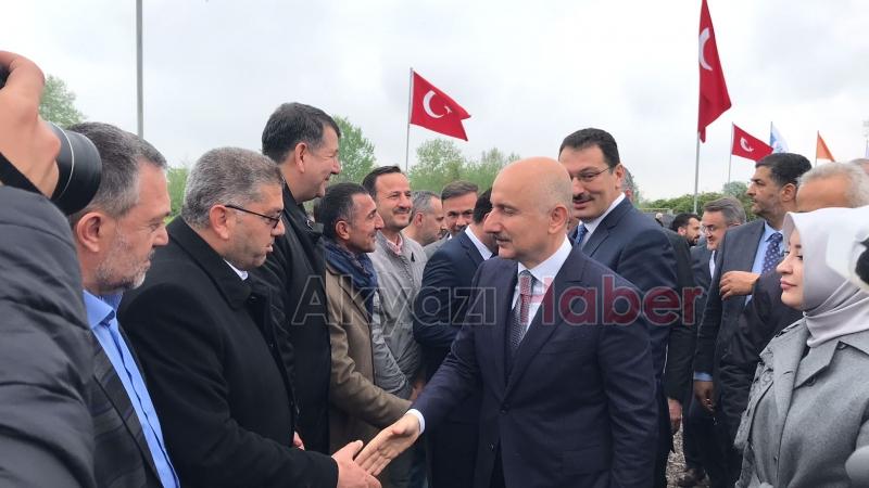 Karapürçek-Akyazı karayolunun temeli atıldı