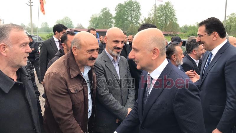 Karapürçek-Akyazı karayolunun temeli atıldı