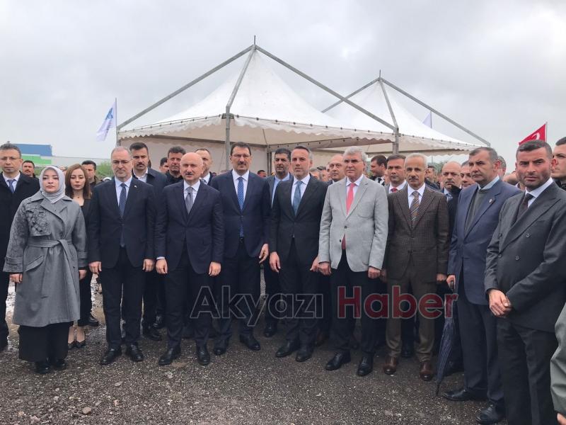 Karapürçek-Akyazı karayolunun temeli atıldı