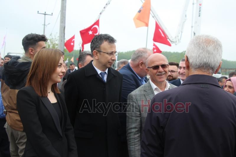 Karapürçek-Akyazı karayolunun temeli atıldı
