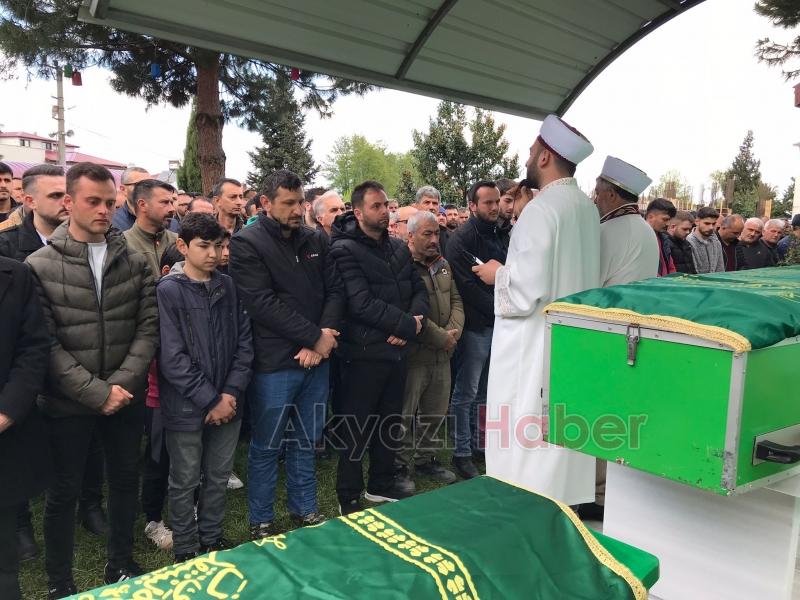 Kazada ölen 2 kişi toprağa verildi