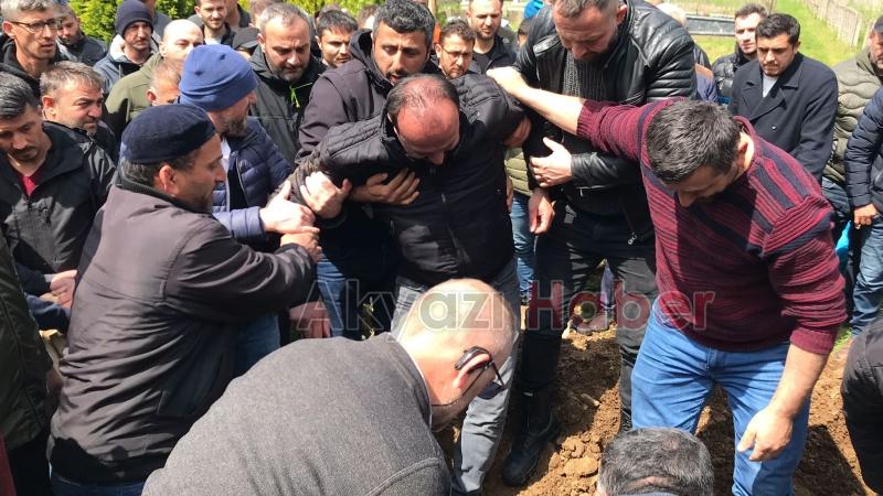 Kazada ölen 2 kişi toprağa verildi