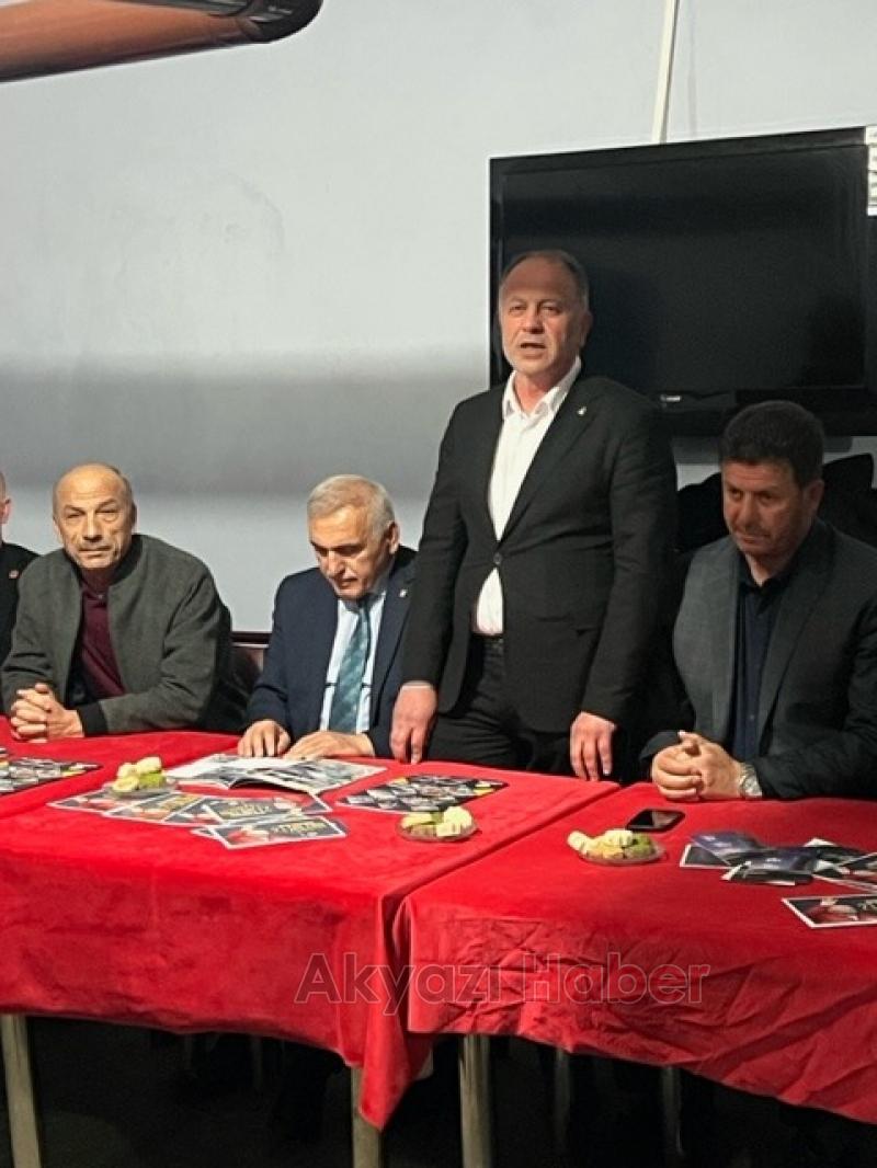 Ali İnci ve Murat Kaya, Akyazı'da vatandaşlarla buluştu