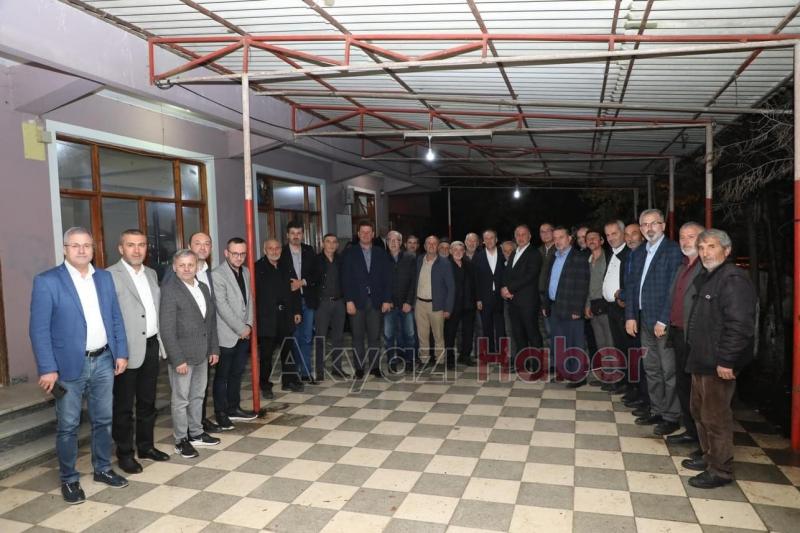 Ali İnci ve Murat Kaya, Akyazı'da vatandaşlarla buluştu