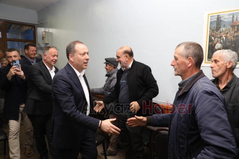 Ali İnci ve Murat Kaya, Akyazı'da vatandaşlarla buluştu