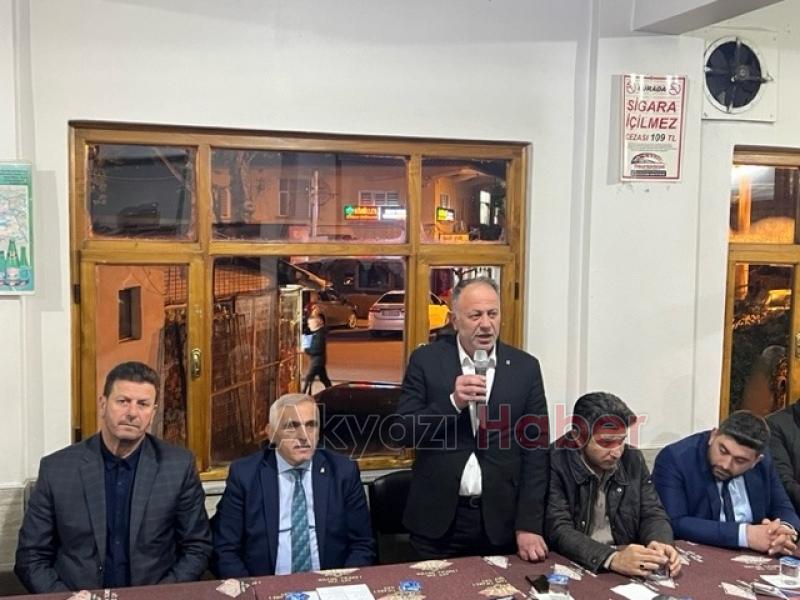 Ali İnci ve Murat Kaya, Akyazı'da vatandaşlarla buluştu