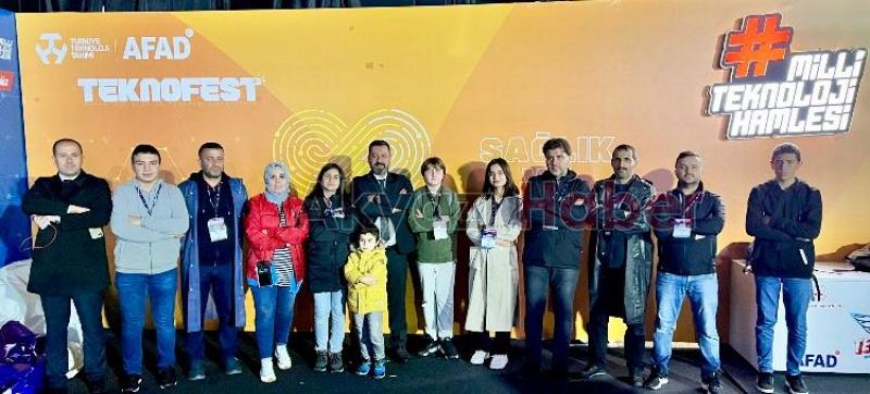 Akyazılı öğrenciler teknofest finalde