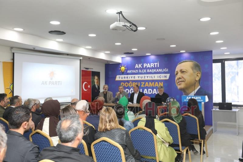 AK Parti adayı Kocacık Akyazı'da vatandaşlarla buluştu