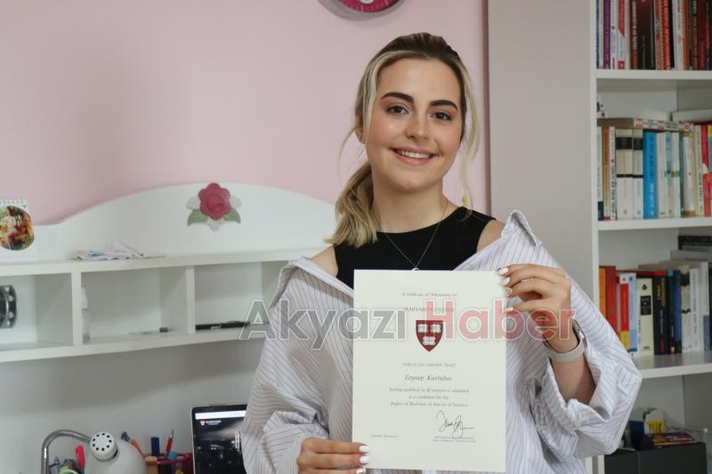 Harvard'a tam burslu kabul edildi