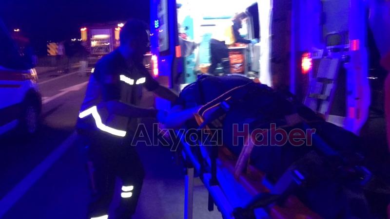 İki otomobilin çarpıştığı kazada 1 kişi öldü, 4 kişi ağır yaralandı