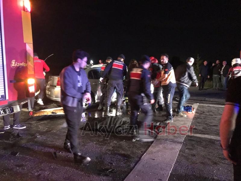 Akyazı'daki kazada ölü sayısı 3'e çıktı