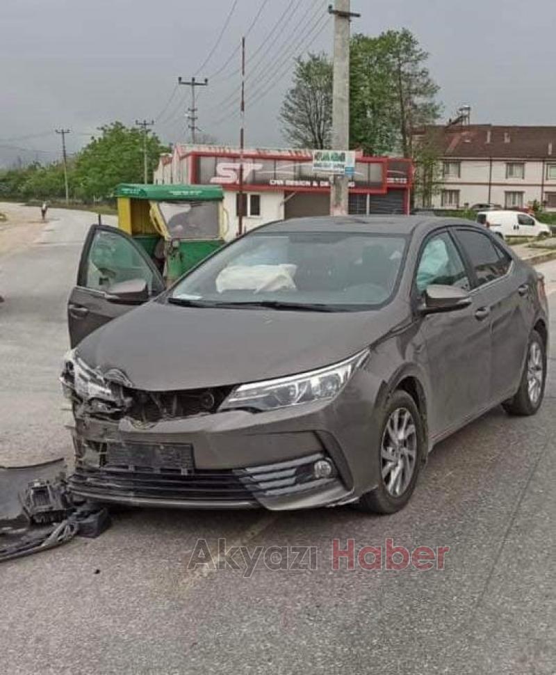 Dikkatsizlik Sonucu Meydana Gelen Trafik Kazası