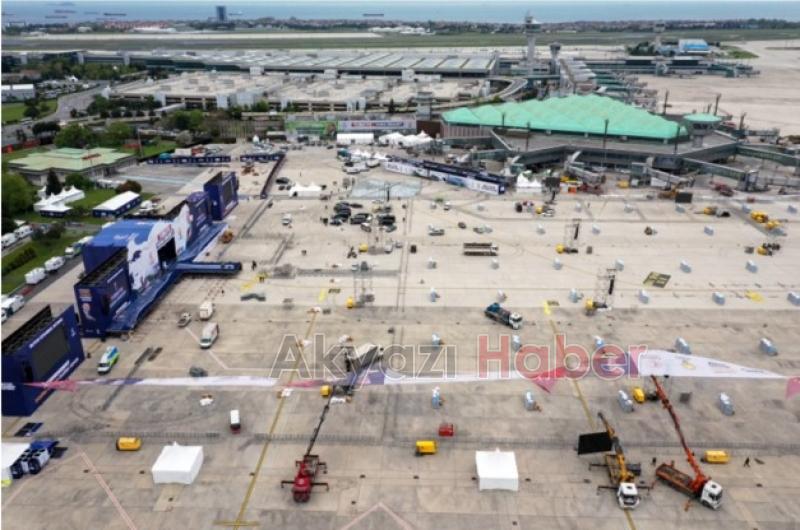 AK Parti'nin 'Büyük İstanbul Mitingi' için hazırlıklar sürüyor