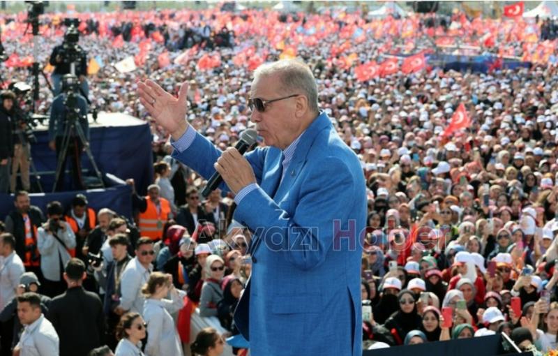 Cumhurbaşkanı Erdoğan 'Büyük İstanbul Mitingi'ne katılım sayısını açıkladı