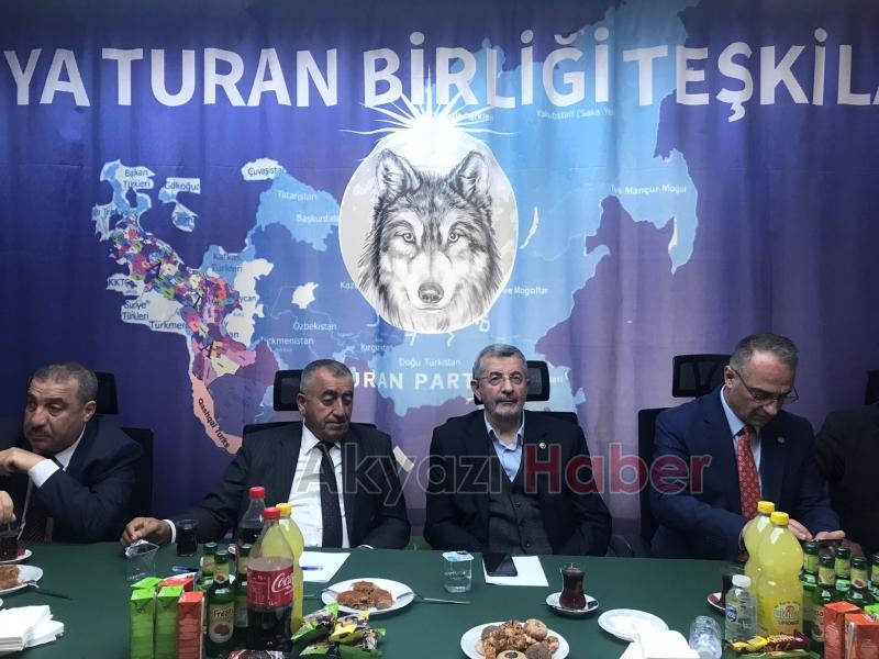 Dünya Turan Birliği Teşkilatı İlk Kongresi Akyazıda Yapıldı