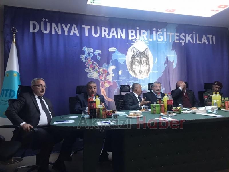 Dünya Turan Birliği Teşkilatı İlk Kongresi Akyazıda Yapıldı