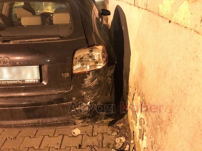 Şehit Furkan Çelik Caddesi'nde maddi hasarlı kaza