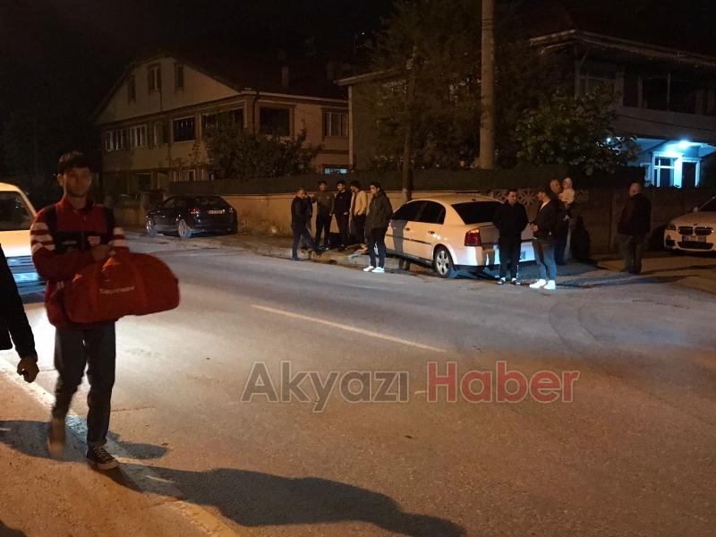 Şehit Furkan Çelik Caddesi'nde maddi hasarlı kaza