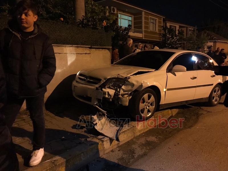 Şehit Furkan Çelik Caddesi'nde maddi hasarlı kaza