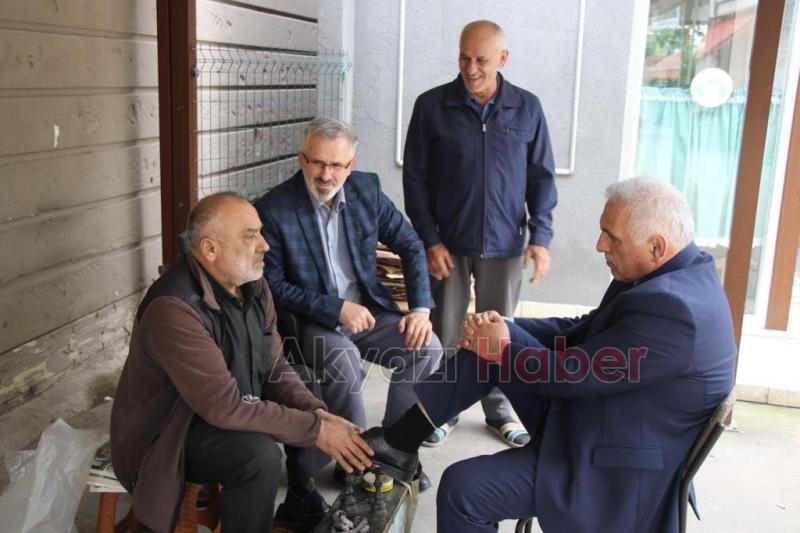 Ali İnci Akyazı'yı karış karış geziyor