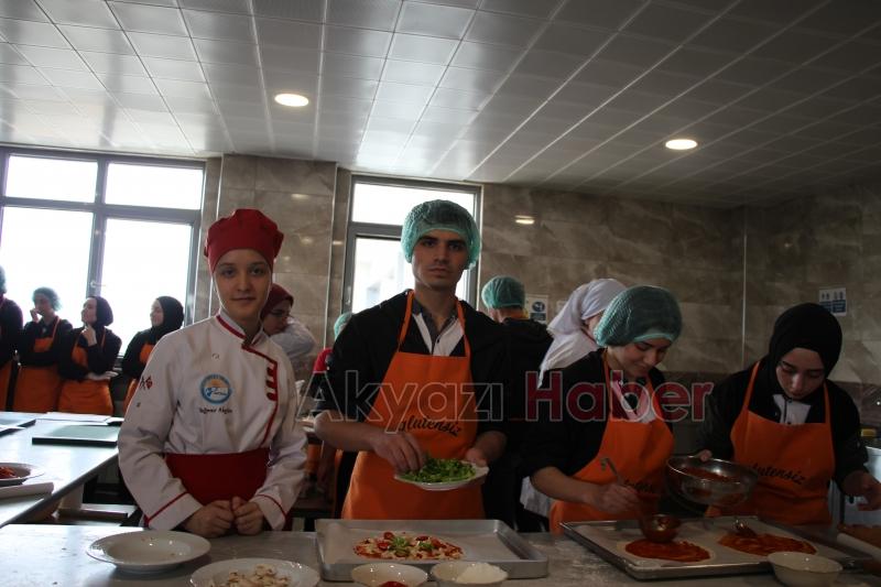 Öğrenciler glutensiz besin hazırladı