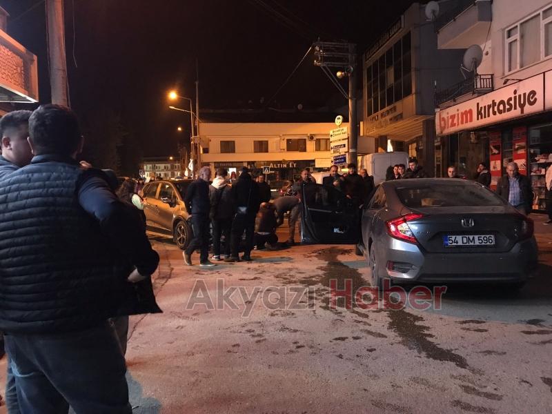 Akyazı'da kazaların ardı arkası kesilmiyor