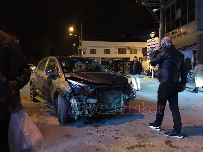 Akyazı'da kazaların ardı arkası kesilmiyor