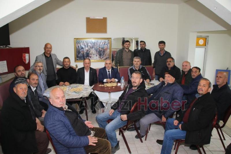 Ali İnci Kuzuluk ve Taşyatak'ı ziyaret etti