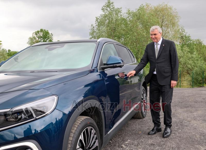 Yüce direksiyonda, Türkiye’nin gururu TOGG’a tarihi karşılama